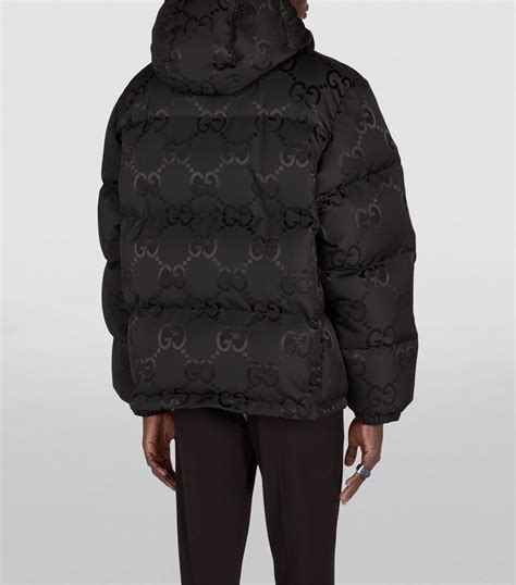 gucci black puffer jacket